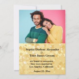 Carte photo de mariage