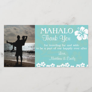 Carte photo de Merci Aqua Beach Flowers