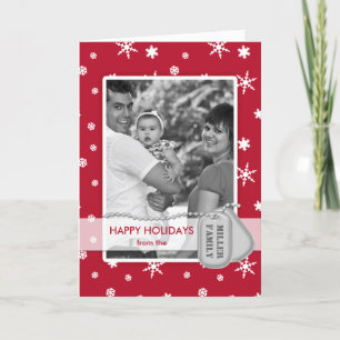 Carte photo de militaires bonnes fêtes