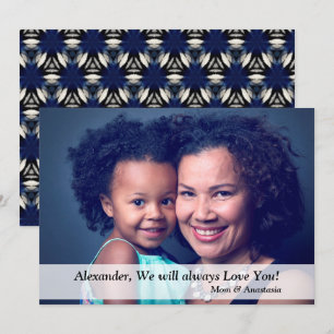 Carte Photo de naissance personnalisée