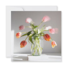 Photo de nature morte de tulipes Merci Ami (pour e