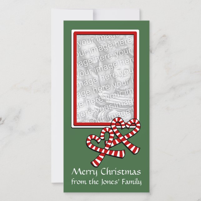 Carte photo de Noël (Devant)