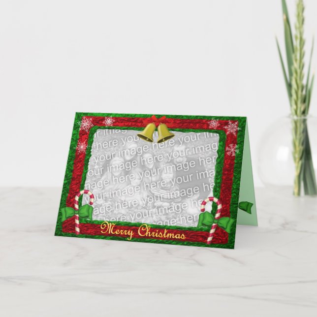 Carte photo de Noël (Devant)