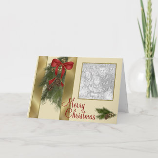 Carte photo de Noël