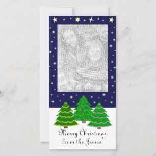 Carte photo de Noël