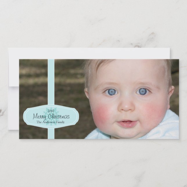 Carte photo de Noël (Devant)