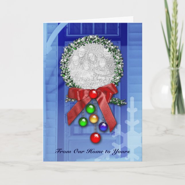 Carte photo de Noël (Devant)
