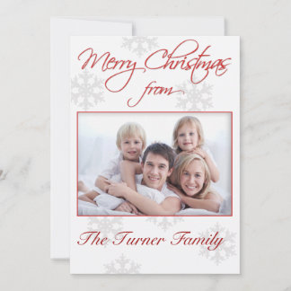 Carte photo de Noël