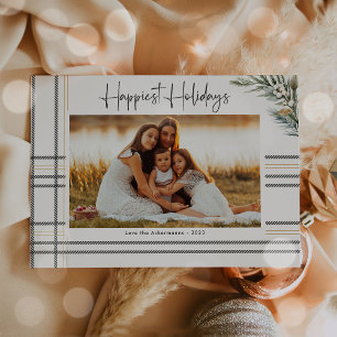 Carte photo de Noël Jour férié de Noël