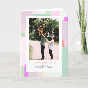 Carte photo de Noël Pastel ArCharme