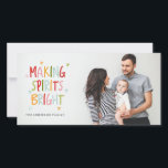 Carte photo de Noël pour les SPIRITUEUX<br><div class="desc"></div>