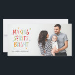 Carte photo de Noël pour les SPIRITUEUX<br><div class="desc"></div>