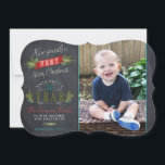 Carte photo de Noël vintage Chalkboard<br><div class="desc">Cet élégant carte photo ravira vos destinataires ! Carte dit "Ayez un Joyeux Noël et une joyeuse nouvelle année" Design par Sweet Pea Cards. Voir d'autres modèles uniques et beaux dans ma boutique Zazzle! http://www.zazzle.com/sweetpeacards</div>