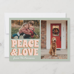 Carte photo de poloraid Merry Xmas Cute Funny Christmas