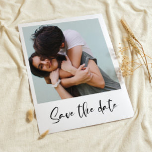 Carte photo de Save the Date moderne et tendance