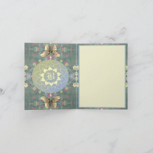 Carte Photo de toutes les occasions Floral Mandala