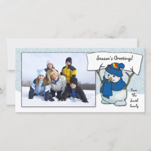 Carte photo de vacances