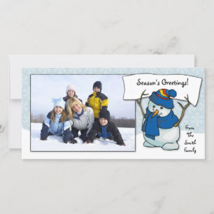Carte photo de vacances
