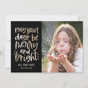 Carte photo de vacances Bright Days couleur person