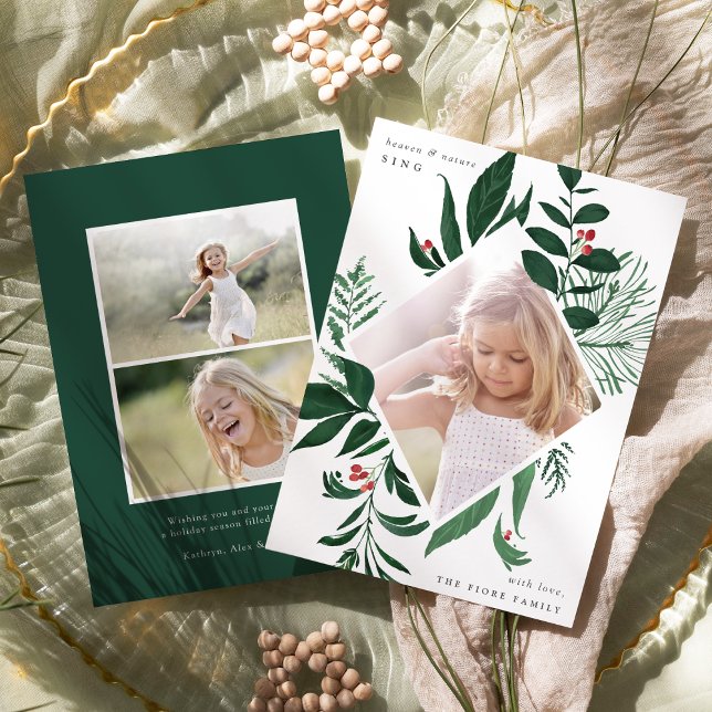 Carte photo de vacances généreux | Forêt (Créateur téléchargé)