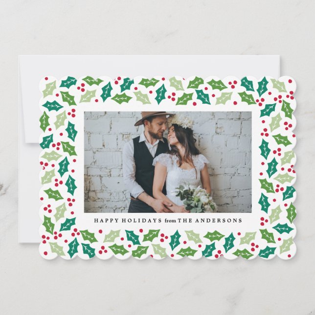 Carte photo de vacances Mistletoe (Devant)