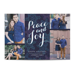 Carte photo de vacances Northern Lights