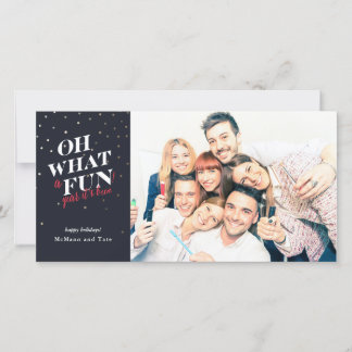 Carte photo De Vacances *Oh What A Fun*