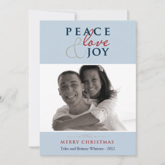 Carte photo de vacances Patriotique