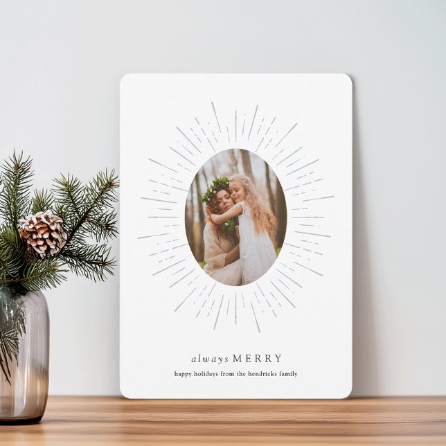 Carte photo de vacances Radiant Wish | Brume (Créateur téléchargé)