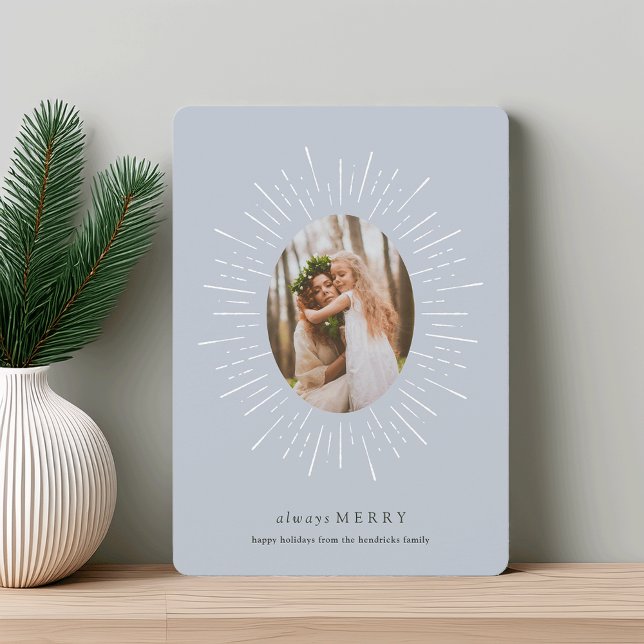 Carte photo de vacances Radiant Wish | Brume (Créateur téléchargé)