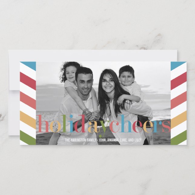 CARTE PHOTO de vacances RAINBOW (Devant)
