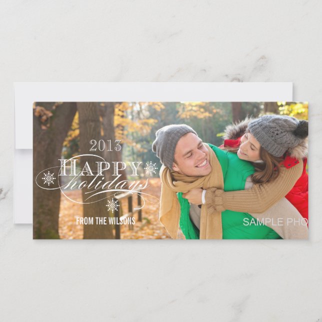 carte photo DE VACANCES SIMPLE 2013 (Devant)