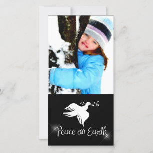 Carte photo de vacances White Dove