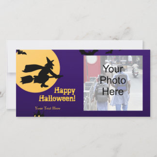Carte photo d'Halloween