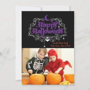 Carte photo d'Halloween