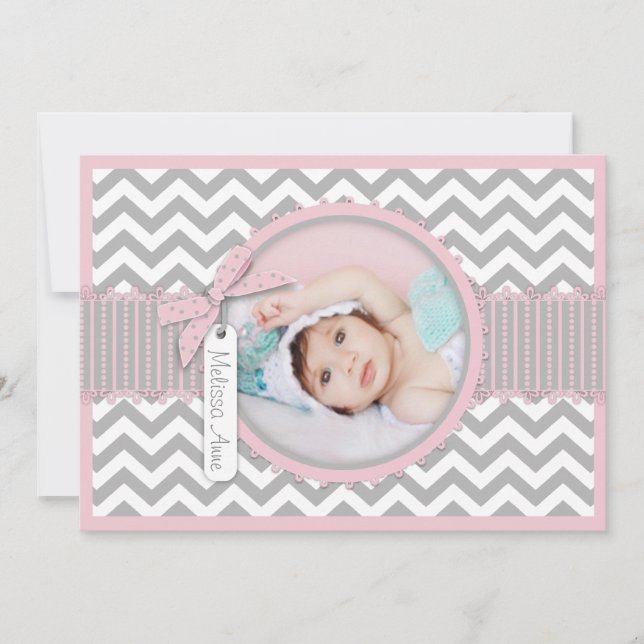 Carte photo d'impression Chevron A7-PK (Devant)