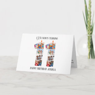 carte photo du 11e anniversaire