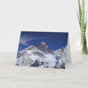 Carte Photo du Mont Everest