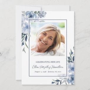 Carte photo du service commémoratif