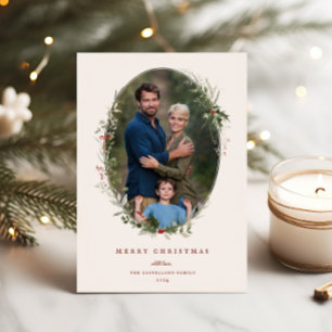 Carte photo Festif Foliage Flat