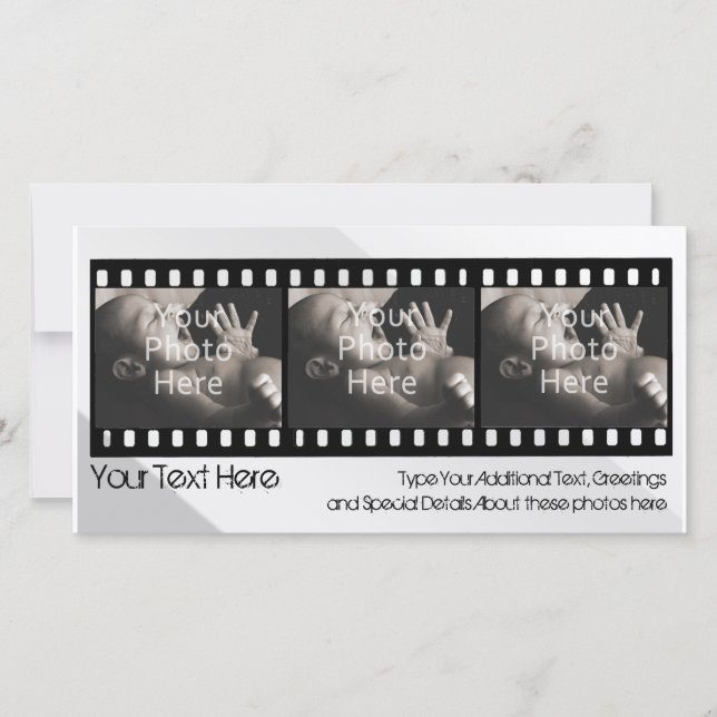 Carte photo Filmstrip, N'Importe Quelle Occasion.. (Devant)