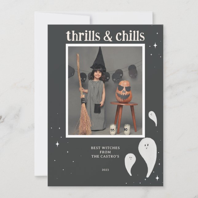 Carte photo HALLOWEEN (Devant)