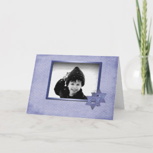 Carte photo Hanoukka Stars