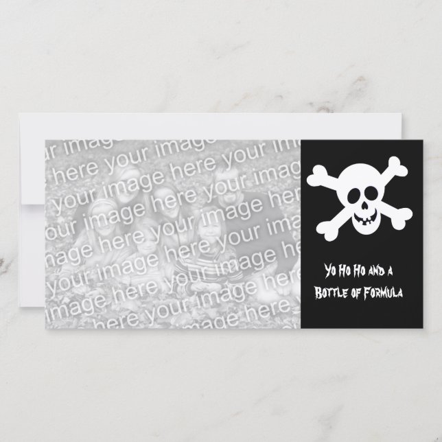 Carte photo jolly roger