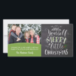 Carte photo - Joyeux petit Noël<br><div class="desc">Un excellent moyen d'envoyer vos salutations de vacances à vos amis et votre famille.</div>