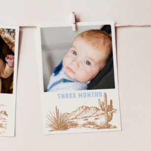 Carte photo mensuelle Rodeo modifiable