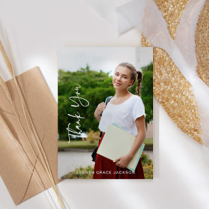 Carte photo Merci