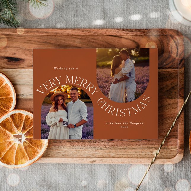 Carte photo minimaliste écriture moderne simple (Créateur téléchargé)