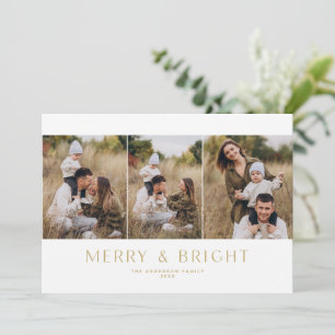 Carte photo minimaliste moderne 3 