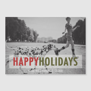 CARTE PHOTO MODERNE DE VACANCES DES VACANCES
